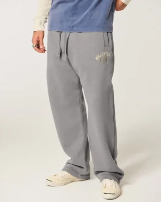 Logo-grafikk Baggy jeans