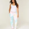 Logo Grafisk vaskeeffekt Terry Joggers