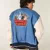 Looney Tunes grafisk denimjakke