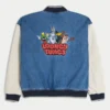 Looney Tunes grafisk denimjakke