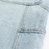 Lysvaskede, baggy Carpenter-jeans