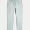 Lysvasket atletisk skinny jeans