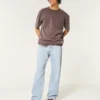 Lysvasket baggy jeans