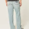 Lysvasket Downforce Racing Graphic Loose Jeans