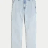 Lysvasket, løs malerjeans