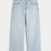 Lysvasket New York Graphic Super Baggy Jeans
