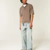 Lysvasket superbaggy jeans