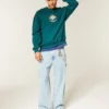 Lysvasket Superbaggy malerjeans