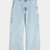 Lysvasket Superbaggy malerjeans