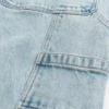 Lysvasket Superbaggy malerjeans