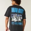 Manchester City grafisk T-skjorte