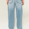 Medium Wash Skater Baggy Jeans