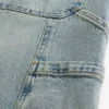 Medium Wash Super Baggy Painter Jeans