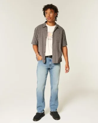 Mediumvaskede, rette jeans