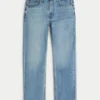 Mediumvaskede, rette jeans