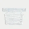 Mesh-top med foldbar skulder