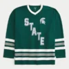 Michigan State University Spartans grafisk hockey-trøye
