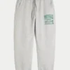 Michigan State University Spartans Graphic Baggy Cinch Fleece Joggers