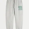 Michigan State University Spartans Graphic Baggy Cinch Fleece Joggers