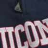 Midt-lår fleece UConn Huskies grafiske shorts