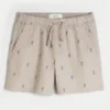 Midt-lårshorts med hummermønster