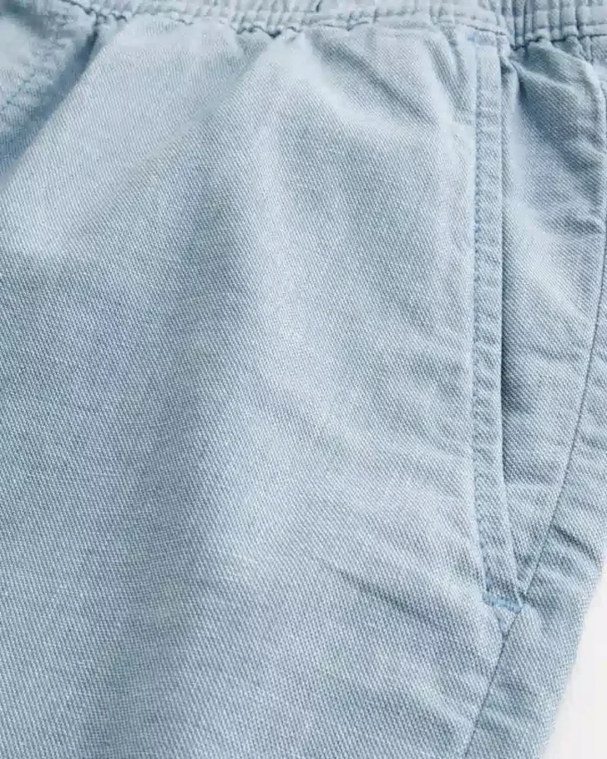 Midt på låret linblanding pull-on shorts