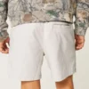 Midt på låret linblanding pull-on shorts