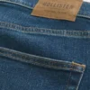 Mørkvasket atletisk skinny jeans