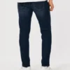 Mørkvasket atletisk skinny jeans