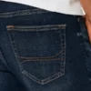 Mørkvasket atletisk skinny jeans
