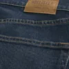 Mørkvasket slim straight jeans