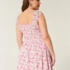 Off-the-Shoulder asymmetrisk minikjole