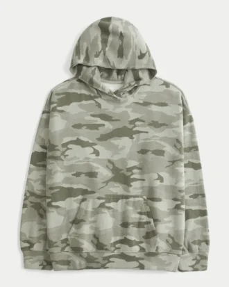 Oversized Camo Hoodie Oversized Camo Hoodie