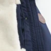 Parkas med fuskepelsfôr
