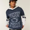 Penn State University Nittany Lions grafisk fotballtrøye