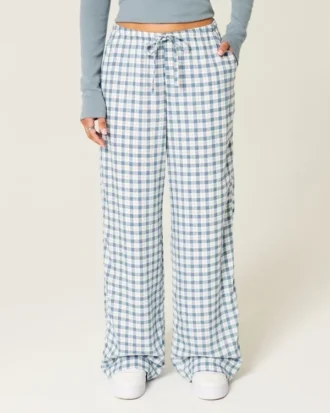 Pull-On Slub-bukser