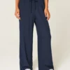 Pull-On Slub-bukser