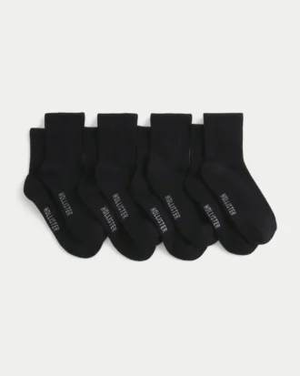 Quarter Crew Socks 4-pak