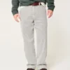 Railroad Stripe Baggy Painter Jeans