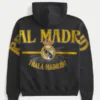 Real Madrid CF grafisk hettegenser