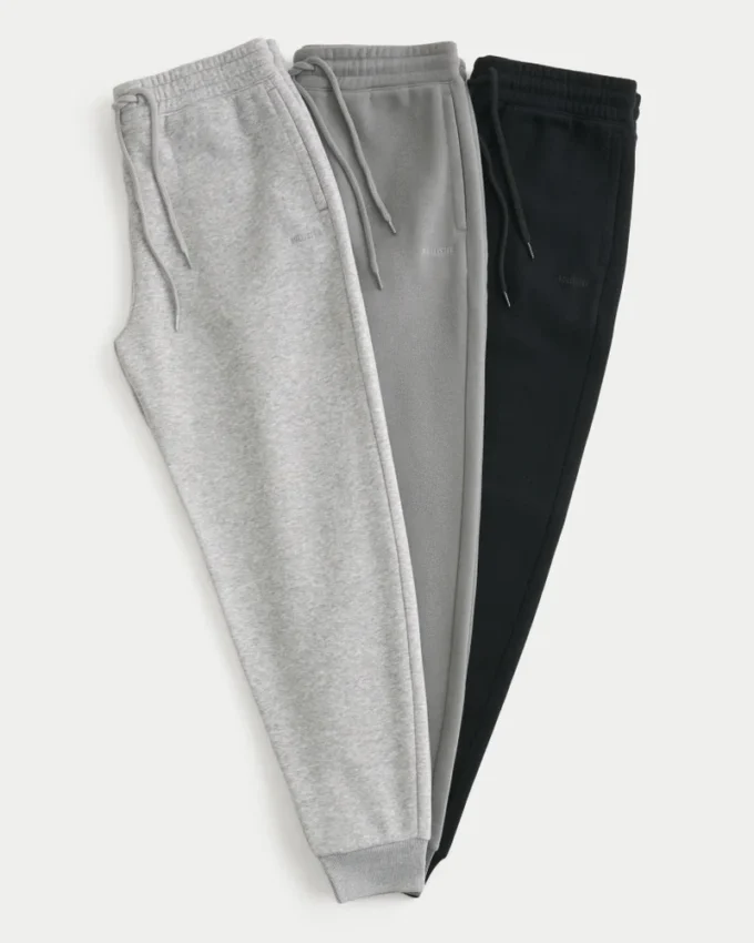 Relaxed Fleece Jogger 3-pakning