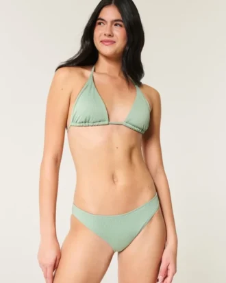 Ribbet bikinibukse