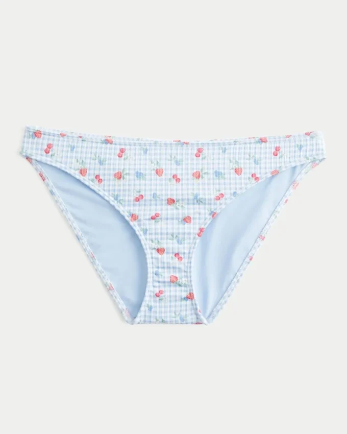 Ribbet bikinibukse