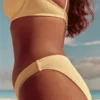 Ribbet bikinibukse