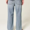 Ripped Medium Wash Baggy Jeans