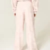 Rosa camouflage baggy joggebukse