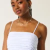 Ruched Bubble Skort Dress
