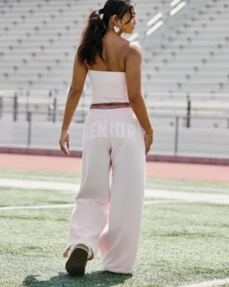 Senior Graphic Baggy Sweatpants