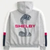 Shelby grafisk hettegenser