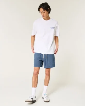 Shorts i linblanding